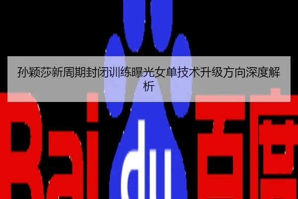 孙颖莎新周期封闭训练曝光女单技术升级方向深度解析